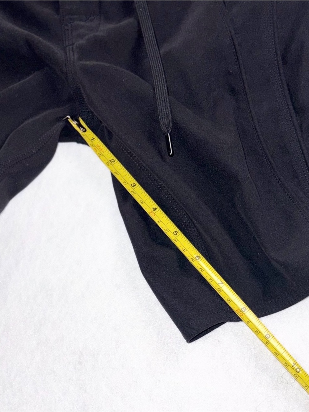 The North Face Black Quick Dry Hiking Shorts Zip Pocket Women’s Size 4 Long - Picture 3 of 7